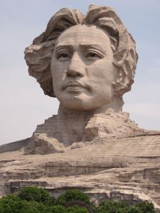 Estatua de Mao en Hunan.